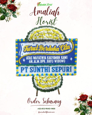 Papan Bunga Duka di Tembagapura