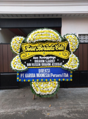 Papan Bunga Duka di Tembagapura