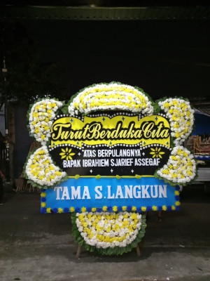 Papan Bunga Duka di Tembagapura